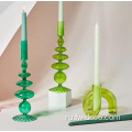 Стеклянные свечи держатели свеча